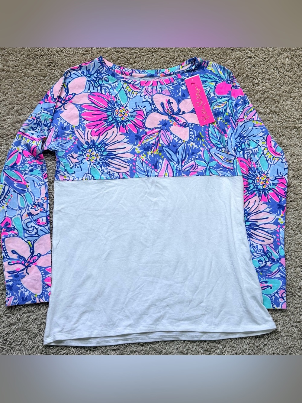 NWT Lilly Pulitzer Finn Top sz XS